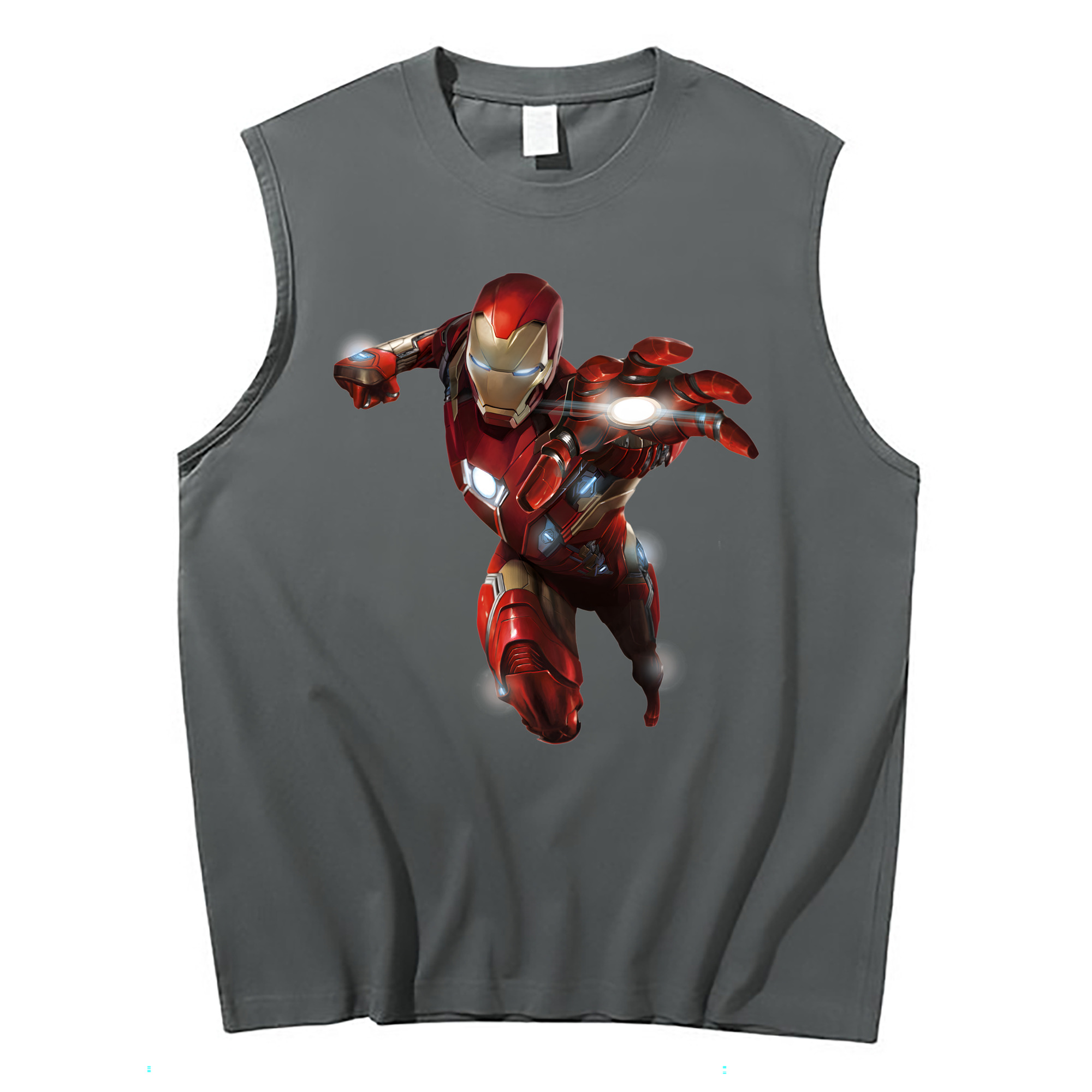 （画像用） アベンジャーズ The Avengers コットン100％タンクトップ（フロントプリント）